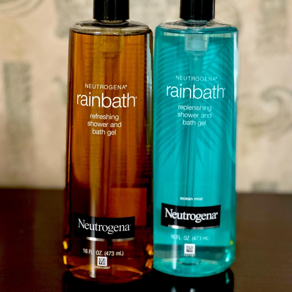 Nuterogena body wash.